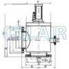 GDQ-J10(b)，GDQ-J16(b)，GDQ-J25(b)，GDQ-J32(b)，氣動活套法蘭擋板閥