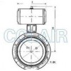 GIQ-40C，GIQ-50C，GIQ-65C，GIQ-80C，GIQ-100C，GIQ-150C，氣動高真空蝶閥
